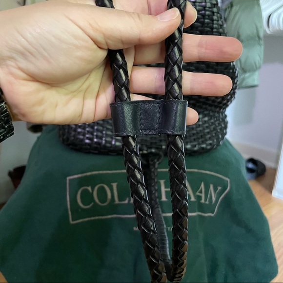 Vintage Cole Haan Weave Backpack - Picture 3 of 10